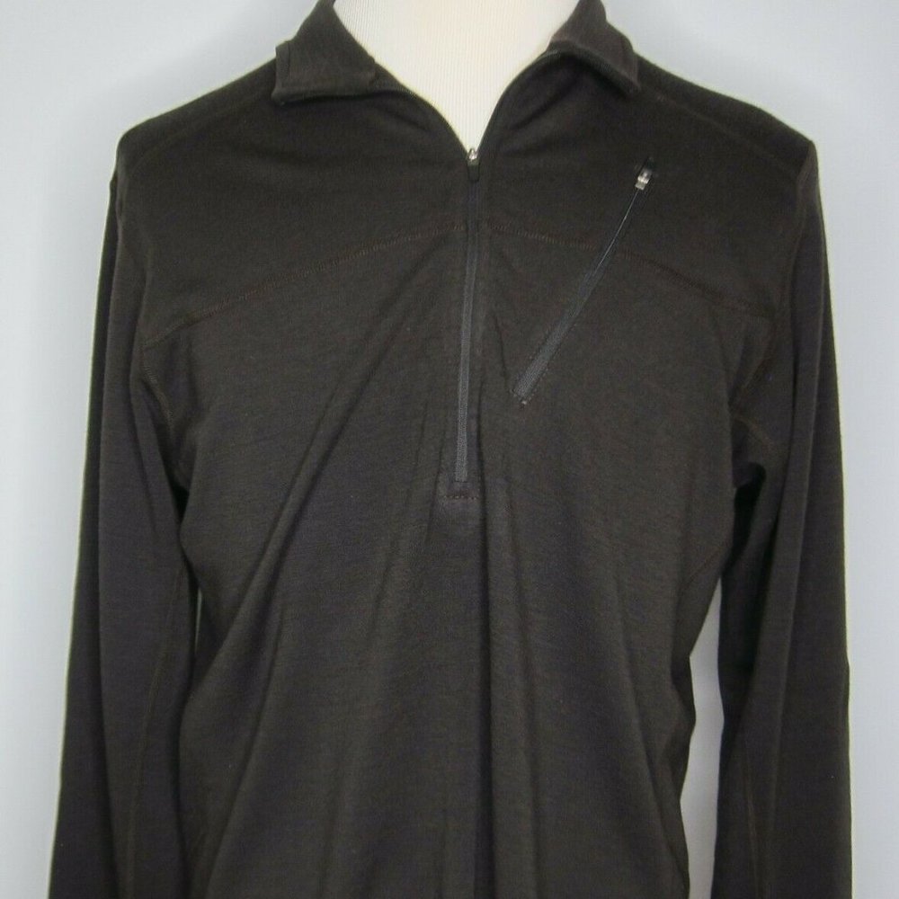 Ibex Shak Lite Half-Zip Merino Wool Sweater